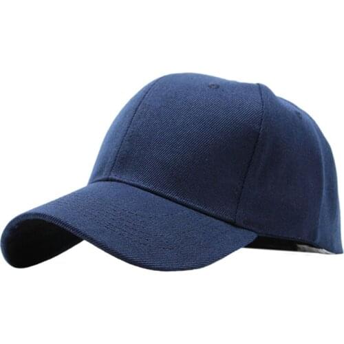 20 Styles Women Men Plain Blank Solid Color Baseball Cap Curved Sun Visor Outdoor Sports Running Sunscreen Adjustable Dad 28GD