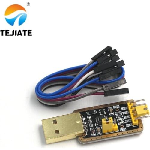 CH340E Mini serial port module of PL2303 , CH340 RS232 to TTL module upgrade USB to serial port in nine Brush small plates