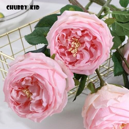 CHUBBY KID Artificial Peonies