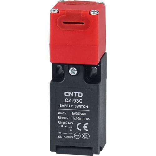 CZ-93C High Quality Safety Key Interlock Switches IP65 Limit Switch with CZ93-K1 Key