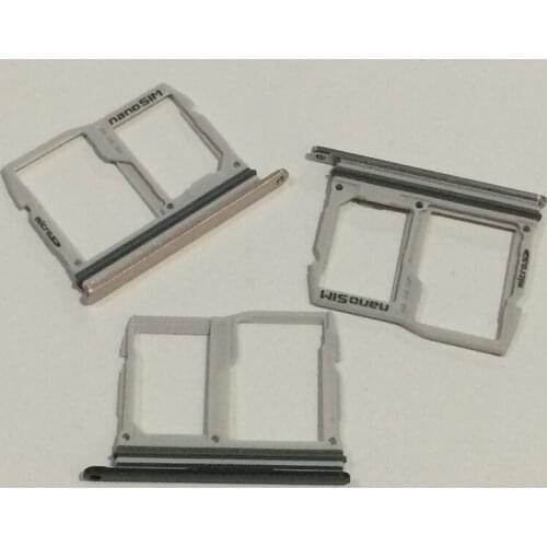 5Pcs 50Pcs Dual Sim Card Holder + Micro SD Memory Card Bracket Tray Slot For LG G6 US997 VS998 Waterproof Container Replacement