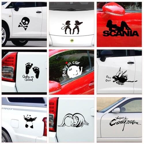 Baby On Board Creative Quotes And Patterns Car Stickers Cars Styling Exterior Decoration Waterproof Diy Vinyl Art Decals
