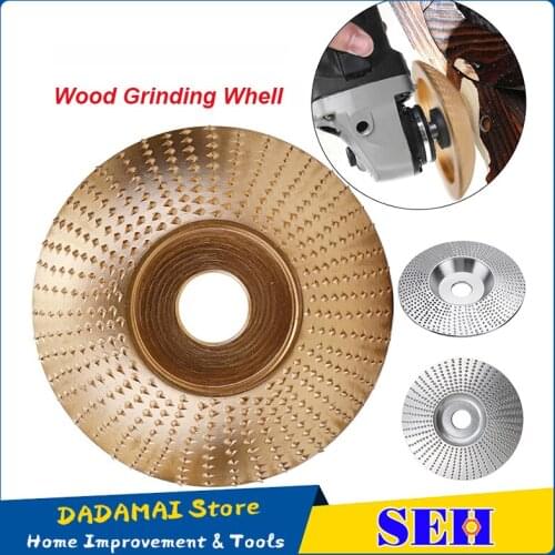 16mm 5/8" Bore Extreme Shaping Disc Tungsten Carbide Wood Sanding Carving Tool Abrasive Disc Tools for Angle Grinder