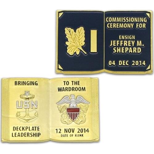 Customized Ceremony Souvenir Gold Challenge Coins