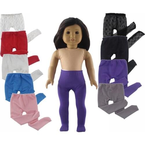 Hot 9 Different Colors To Choose Pantyhose for 18'' American Doll X78