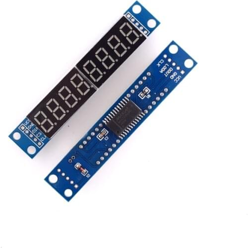 1PCS MAX7219 LED Dot Matrix 8-bit Digital Tube Display Control Module 3.3V 5V Microcontroller Serial Driver 7-segment