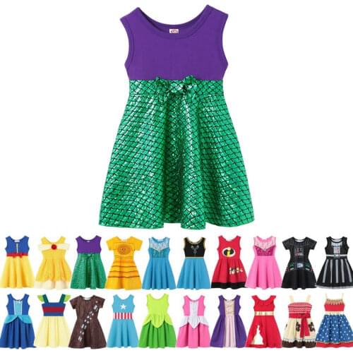 MUABABY Summer Dresses For Girls