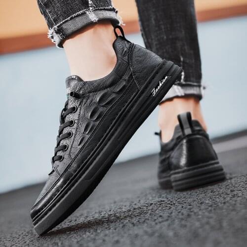 2021 Spring Autumn Fashion Comfy Lace-Up Men High Quality Causal Off White Sneakers Men Lightweight Walking Sneakers Footwear