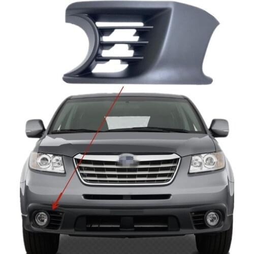For Subaru Tribeca B9 2007-2014 Front Bumper Tow Hook Eye Cover Cap Fog Lamp Frame 57731XA13A