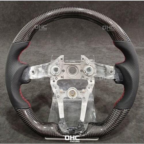 100% Real Carbon Fiber Steering Wheel Fit for Kia