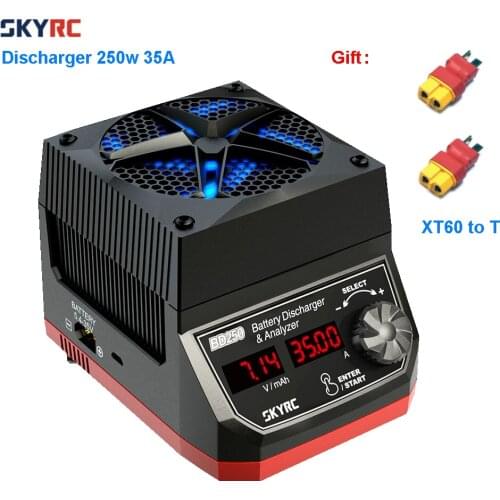 SKYRC BD250 250W 35A LiPo/LiHV/NiMH Battery Discharger & Analyzer for RC Quadcopter Multicopter RC FPV Racing Drone With LiPoPal