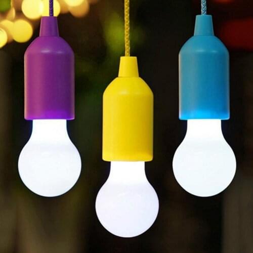 LED Fairy Bulb Lights ABS Low Heat Eco-friendly Decorative Bulb Outdoor Camping Study Room Work Study Lighting Bulb