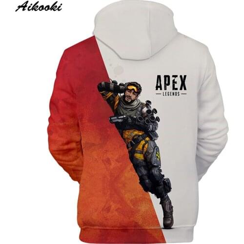 Sidno Apex Legends Hoodies Men/Women Hooded Sweatshirts Harajuku Boys/Girls Winter Polluver Game Apex Legends 3D Fashion Tops