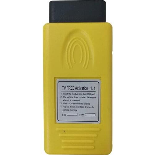 VIM Video In Motion TV DVD Free Activation 1.1 Car Tool for A6L A8 Q5 Q3 A4 Speed Limiting OBD Driving Video DVD Activator