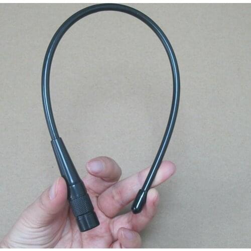 OPPXUN PHD-771 Antenna SMA-M Male Dual Band VHF/UHF 144/430MHz Handheld Radio Flexible for Yeasu VX-3R 6R 7R 8R 150 FT-60R 160