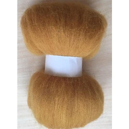 WFPFBEC Z8 DIY fun doll needlework 100% merino Wool Fibre Wool Roving For Needle Felting 50G 100G
