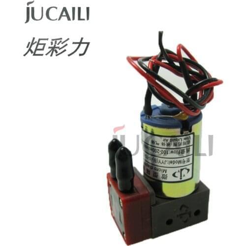 Jucaili 1pc JYY UV ink pump for UV inkjet printer Zhongye Infinity Allwin Docan Flora air liquid big pump/small pump 7W/3W