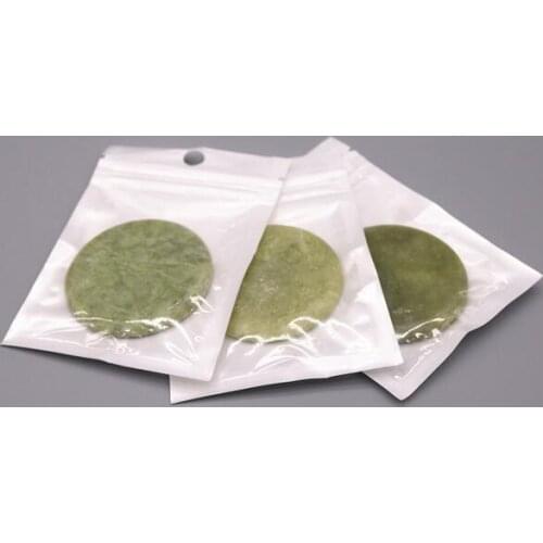 10pcs Round Jade Stone Eyelash Extension Glue Adhesive Pallet Stand Holder Fake Eye lash Makeup Tool High Quality