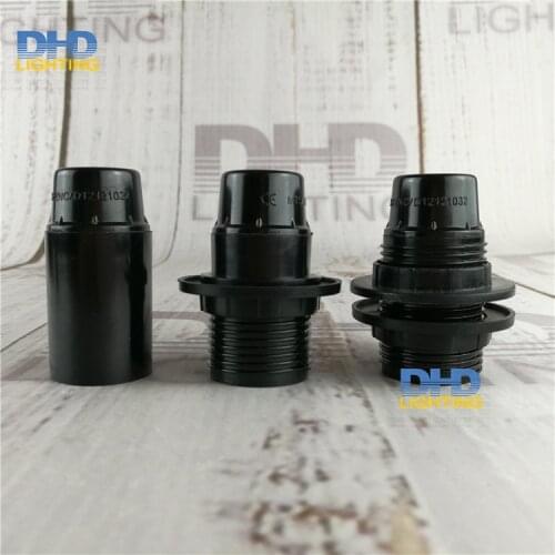 100pcs/lot) wholesales price E14 bakelite sockets plastic E14 CE lamp holders 110V/220V 4 styles Euro standard. lighting bases