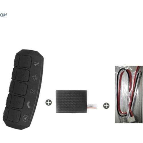 13MF Universal Car Steering Wheel Remote Control 10 Buttons LED Light Up Radio Use DVD Player GPS Wireless Controller