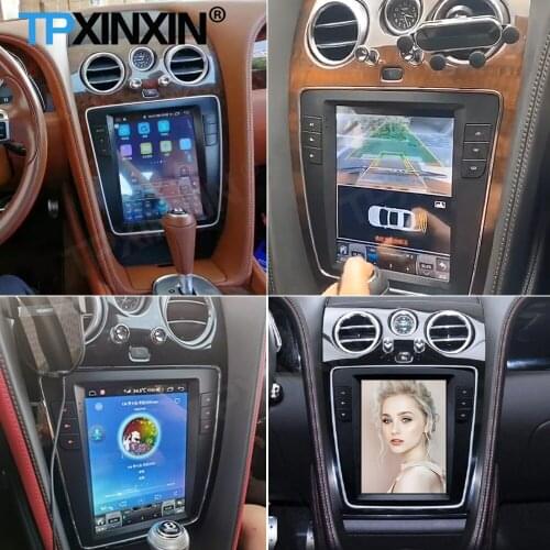 128G Tesla Radio 2Din Stereo Screen Recorder Android 11 For Bentley 2012 2013 2014 2015 2016 2017 2018 2019 Auto Audio Head Unit