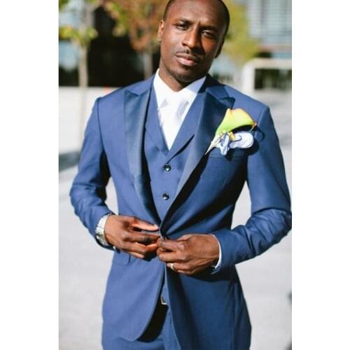 Mans Suits For Wedding Groom Tuxedos Groomsman Suits Dinner Suits Prom Dress Groom Wear Peaky Binders 3Piece(Jacket+Pants+Vest)