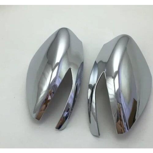 Car styling Left-driving Car Accessories ABS Chrome Door Side Mirror Cover For Tiida 2016