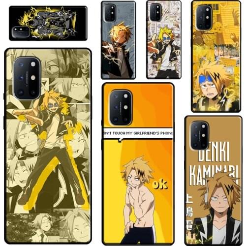 Denki Kaminari My Hero Academia For OnePlus 9 Pro 7 8 Pro 7T 8T 9R Case For Realme 8 Pro GT C3 C15 C21 Q3 6 7 Pro 7i Cover