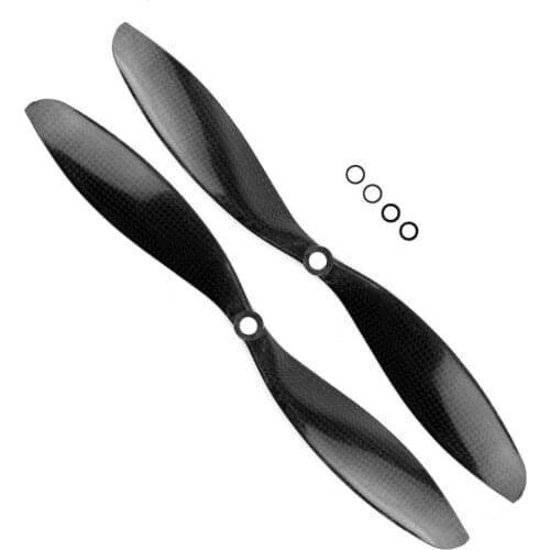 F05306 11x4.7 3K Carbon Fiber Propeller CW CCW 1147 CF Props For RC Quadcopter Hexacopter Multi Rotor UFO + FS
