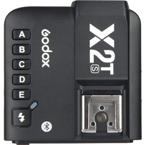 Godox X2T-S TTL Wireless Flash Trigger for Sony, Support 1/8000s HSS Function, 5 Dedicated Group Button