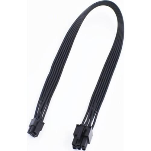 100pcs/lot Mini 6Pin to PCI-E 6Pin Power Cable Graphics Video Card Cord cable for Mac G5/Mac Pro Macbook