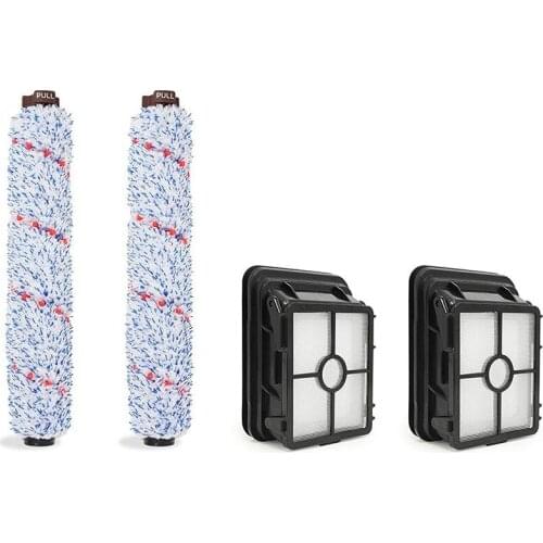 Gentle Clean Multi Surface 1868 Brush Roll And 1866 Vacuum Filter For Bissell Crosswave. Compare To Part # 1608683, 160-8683, 16