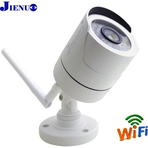 JIENUO Outdoor Waterproof Wireless Camera Ip HD Cctv Security Surveillance Infrared Night Vision Wifi Audio P2P Video Home Cam