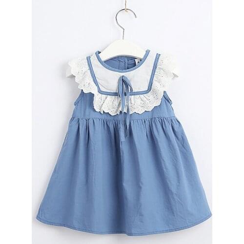 2021 New Summer Girls Sleeveless Clothes Party Dress Girls Casual Dresses Children Ball Gown Dress Kids Girls Princess Dress