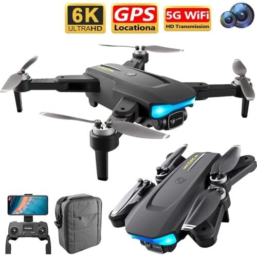 2021 New LS38 Mini Drone 6K Profesional HD Brushless Motor FPV 5G WIFI GPS RC Helicopters Quadcopter With Camera Flight 1KM Boy