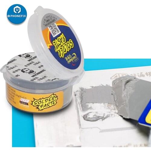 Mechanic Solder Paste V4S38 IPX5 High Temperature 217C Melting Point Welding Flux Soldering Cream Phone SMD PGA PCB Repair Tool
