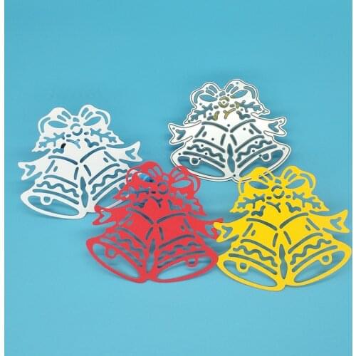 Christmas Bells, Christmas Tree Leaf Metal Cutting Die Scrapbook Paper Gift Card DIY Decoration Forming Template