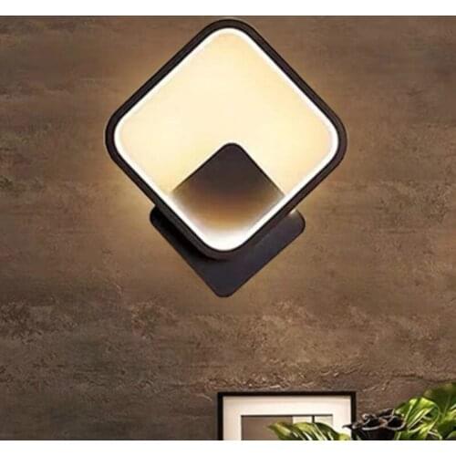 Bedroom Nordic modern minimalist living room background wall bedside lamp personality creative LED aisle staircase lamp LB100916