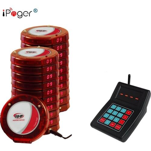 Table numbers for restaurant queue calling buzzer number waiting pager