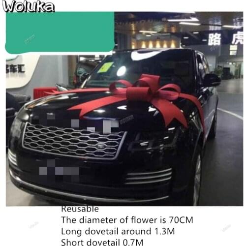 Auto show decoration bow tie auto 4s shop exhibition hall car layout new car delivery ceremony gift flowers CD50 Q06