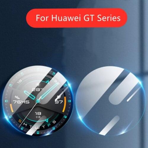 9H Tempered Glass For Huawei Watch GT 2 46mm 42mm Smartwatch Screen Protector Explosion-Proof Film on GT 2 Pro Accessories