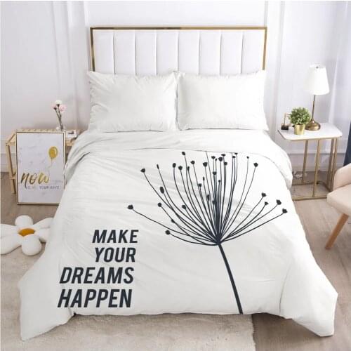 1PCS 3D Duvet Cover with Zipper Comforter/Quilt/Blanket Cover 210x210 140x200 3D Nordic Bedding Customize any size design