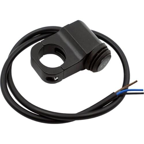 22mm Motorcycle Aluminum Alloy Handlebar Mount weatherproof Switch Push Button Headlight Brake Fog Lights