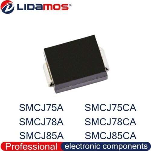 850PCS TVS SMCJ75A GGR SMCJ75CA SMCJ78A GGT SMCJ78CA SMCJ85A GGV SMCJ85CA SMC DO-214AB Transient suppression Diode High quality