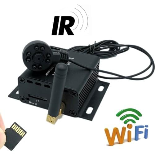 940nm Mini IR Camera 1080P AHD/TVI/CVI Micro Camera Clip HDC DVR Wifi Network Mobile DVR P2P Onvif H.265 CCTV System DVR Kits