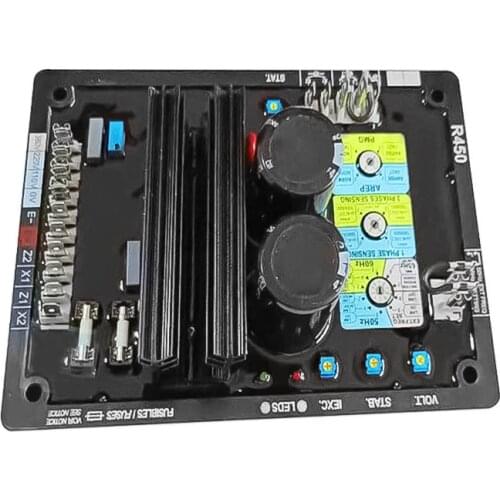 AVR R450 Automatic Voltage Regulator avr generator brushless 3 phase stabilizer for Original diesel power alternator spare part