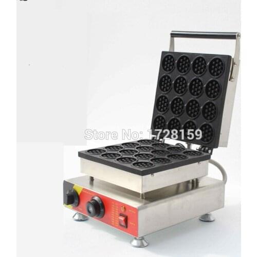 Hot sale 16pcs commerical electric waffle maker,stroopwafel maker, round waffle maker machine
