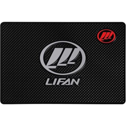 1pc Car Styling Sticker Interior Accessories Anti Slip Mat Case For Lifan Solano X60 X50 520 620 320 Auto Badge Dashboard Pads