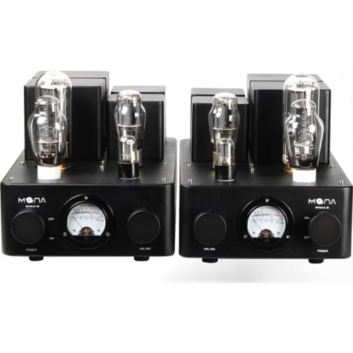 A pair of 300B push 845 single-ended class A tube amplifiers, output power: 30Wx2， output：4Ω 8Ω，left and right channels split