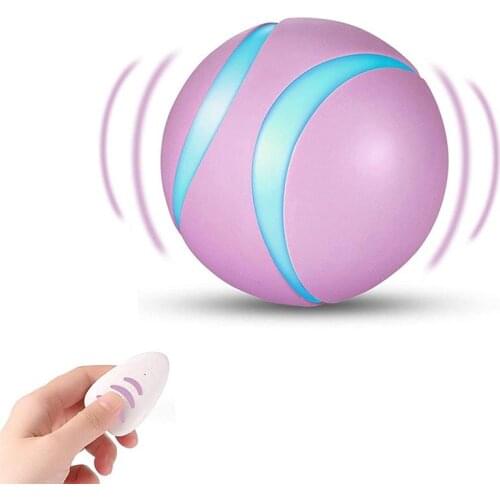 Pet Dog Smart Interactive Balls USB Rechargeable Pet Balls Toy Durable Safety Pet Automatic Remote Control Balls Toy Accessories
